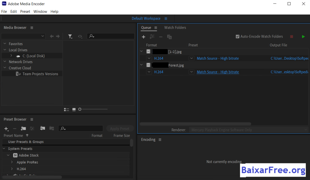 Adobe Media Encoder CC Crackeado